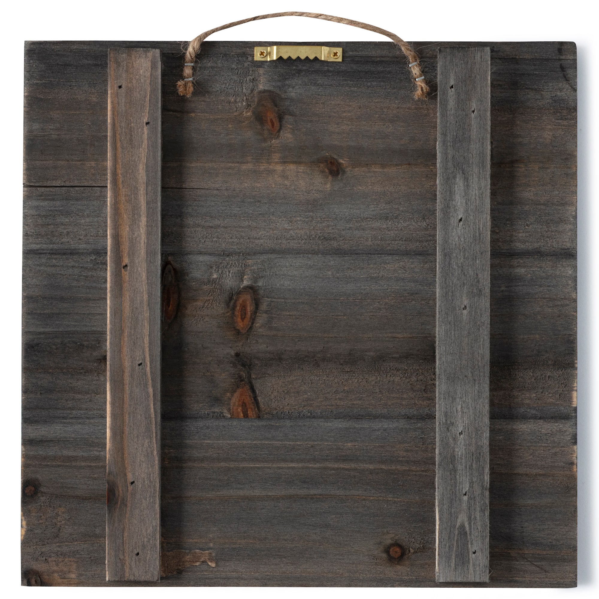 10" x 10" Graywashed Square Wood Plaques, 2ct. by Make Market®